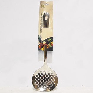 ECUMOIRE INOX ROND