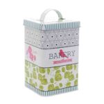 BOITE DE CONSERVATION BAKERY OISEAU ROSE 13X20CM DUTCH ROSE