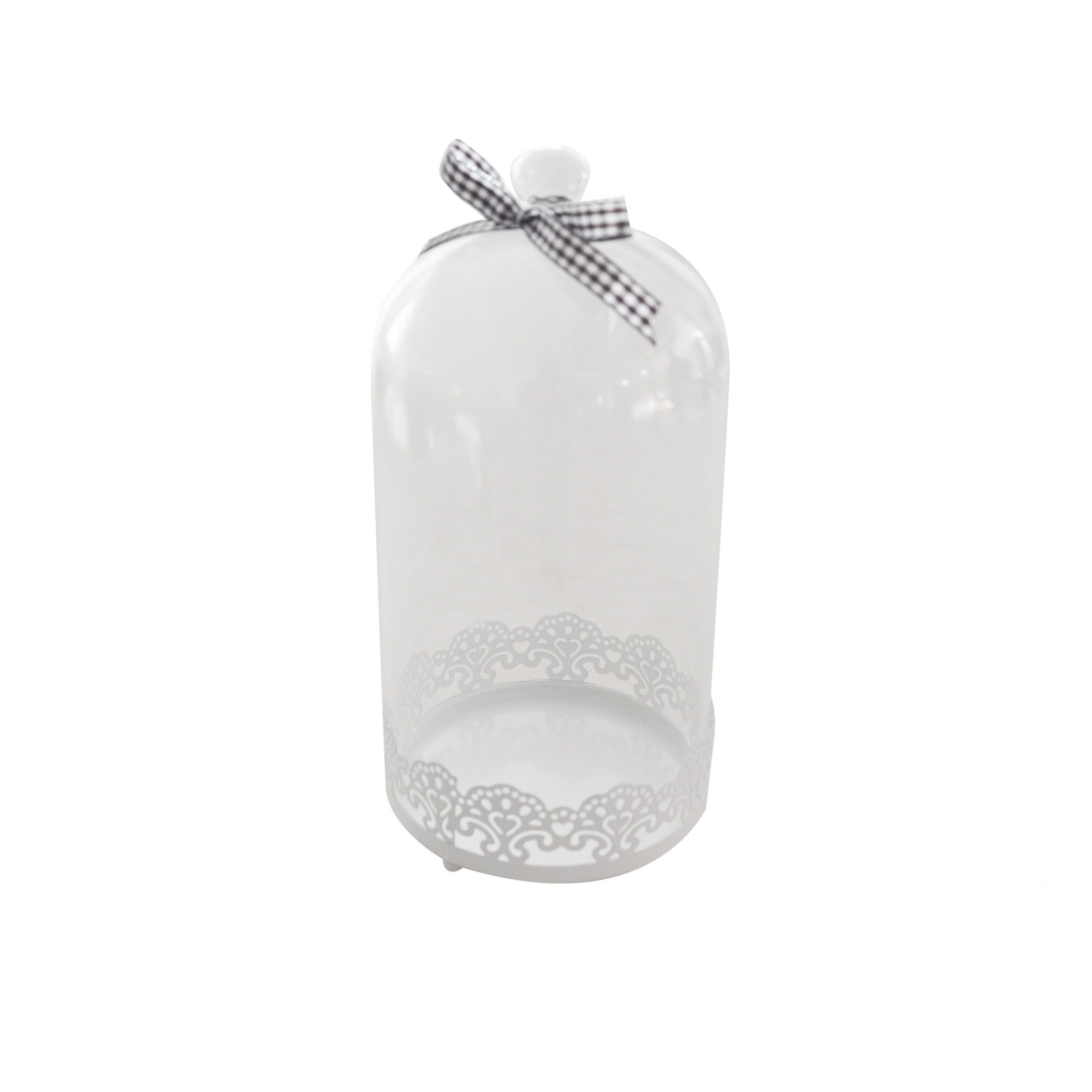CLOCHE GATEAU EN FER FORGER ET COUVERCLE EN VERRE 10X20 CM CLOCHE GATEAU EN FER FORGER ET COUVERCLE EN VERRE 10X20 CM