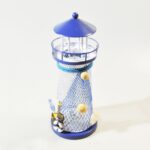 PHARE MARIN EN BOIS  LED THEME MARIN 18,5X7,5 CM