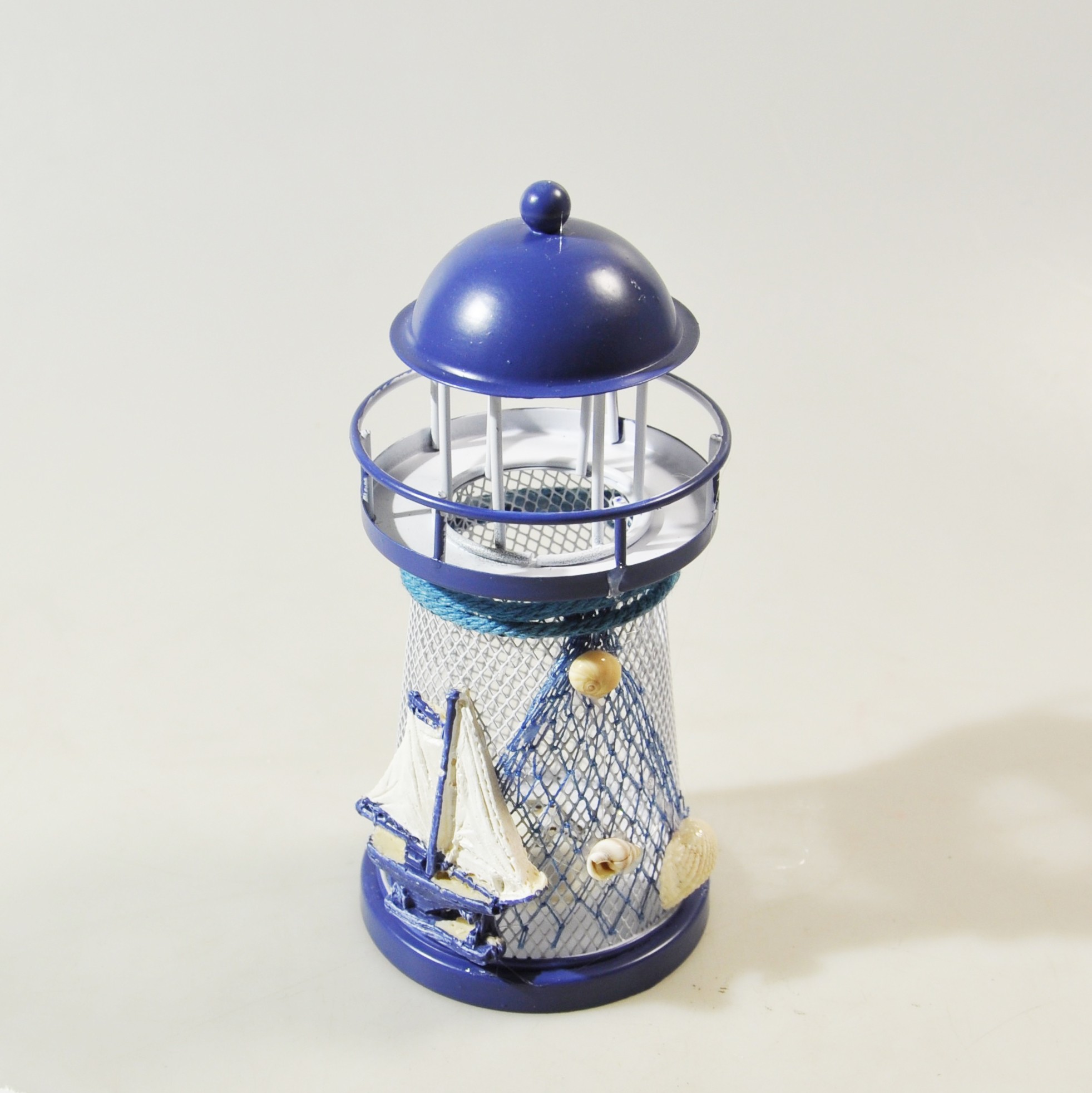PHARE MARIN EN BOIS LED THEME MARIN 14,5X6,8 CM PHARE MARIN EN BOIS LED THEME MARIN 14,5X6,8 CM