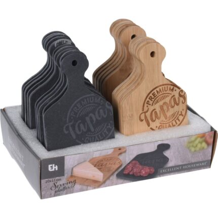 PLANCHE A FROMAGE ARDOISE OU BAMBOU