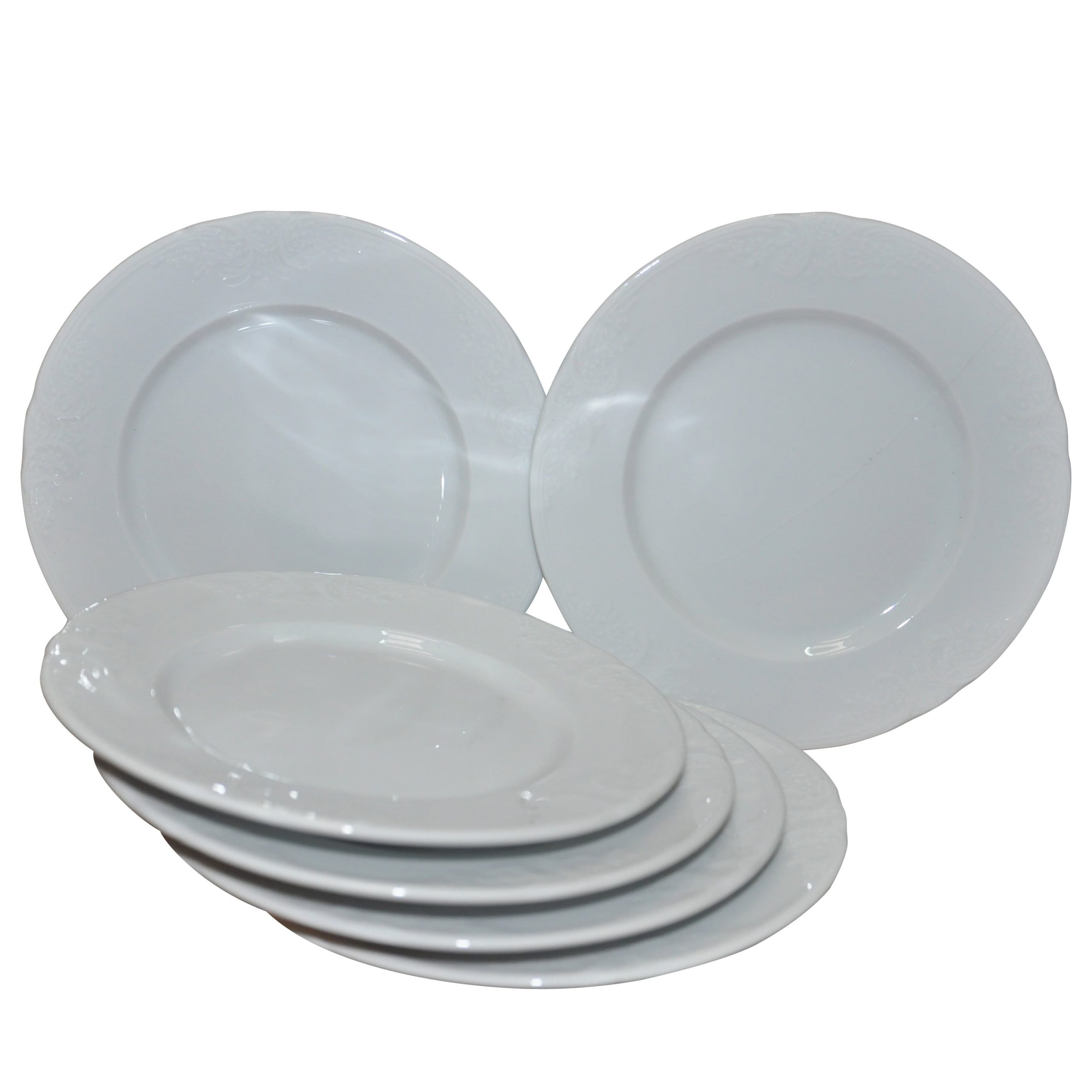 BATALHA SET6 ASSIETTES 16 CM PORCELAINE BLANCHE BATALHA SET6 ASSIETTES 16 CM PORCELAINE BLANCHE