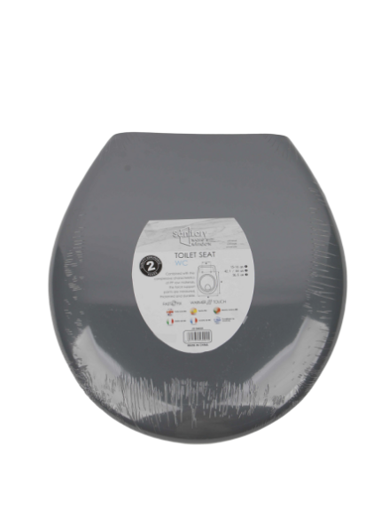 ABATTANT DE WC GRIS UNI