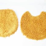 SET 2 PCS TAPIS DE BAIN 55X50/43X45 CM