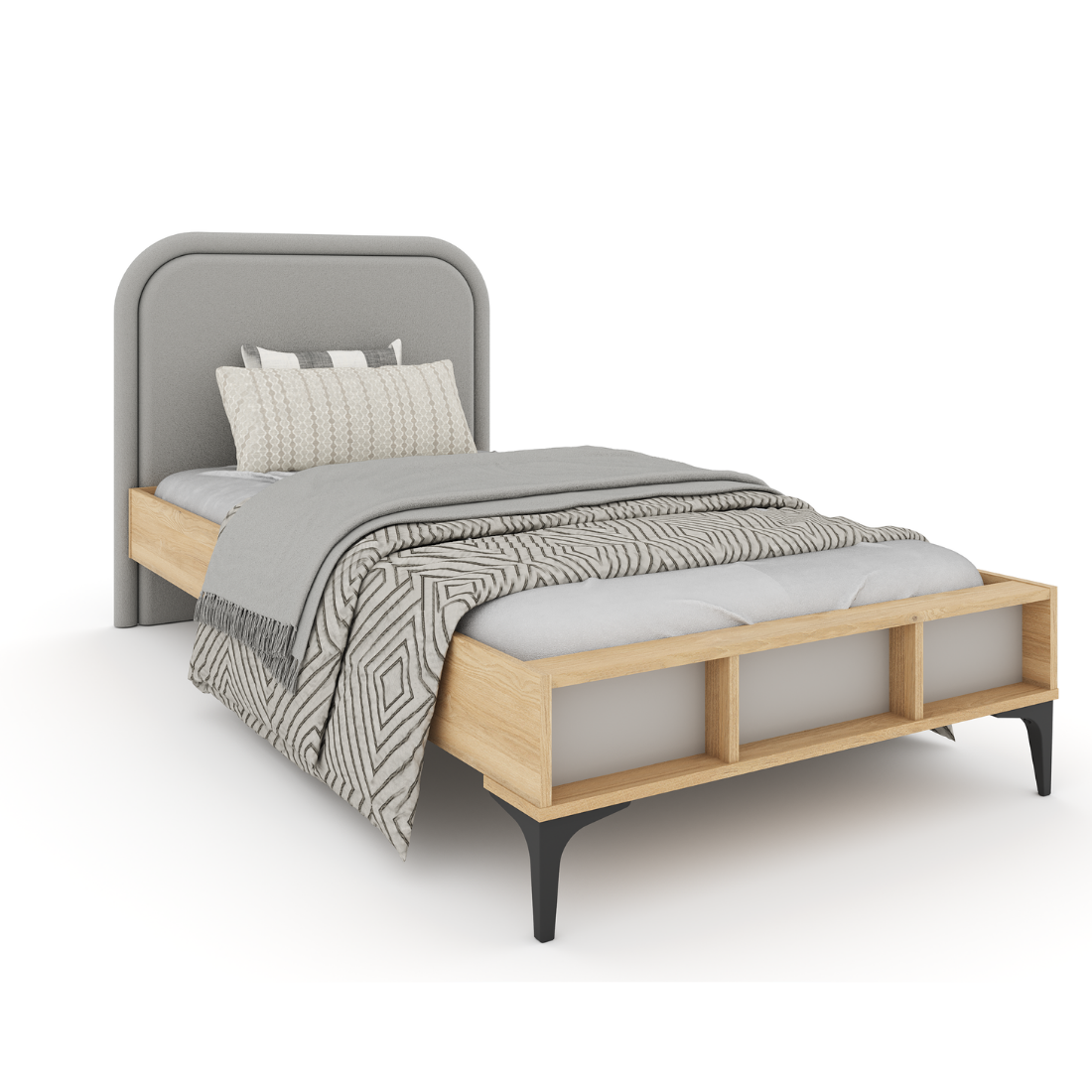 BELLA GRIS LIT 100×200 CM BELLA GRIS LIT 100×200 CM