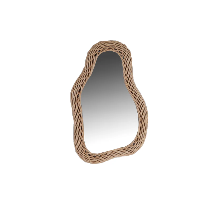 MIROIR NUAGE ROTIN 36X23CM MIROIR NUAGE ROTIN 36X23CM