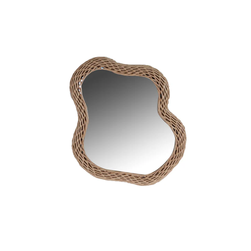 MIROIR NUAGE ROTIN 37X20CM MIROIR NUAGE ROTIN 37X20CM