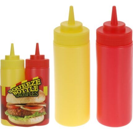 DISTRIBUTEUR DE SAUCE SET DE 2 PIECES