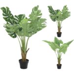 PLANTE ARTIFICIEL NARCISSUS  A POT BLANC  90 CM