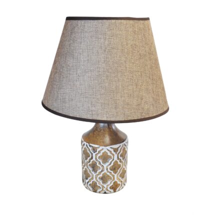 LAMPE DE TABLE  RELIEF 27X15X16 CM