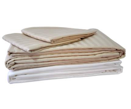 PARURE IMPRIMÉE MEDIUM140X200 CM BEIGE