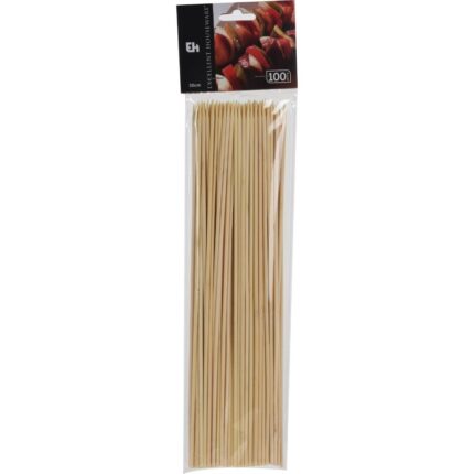 BROCHETTES BAMBOU 100PCS 30CM