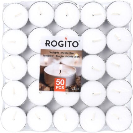 TEA LIGHTS 12 GRAM 50PCS