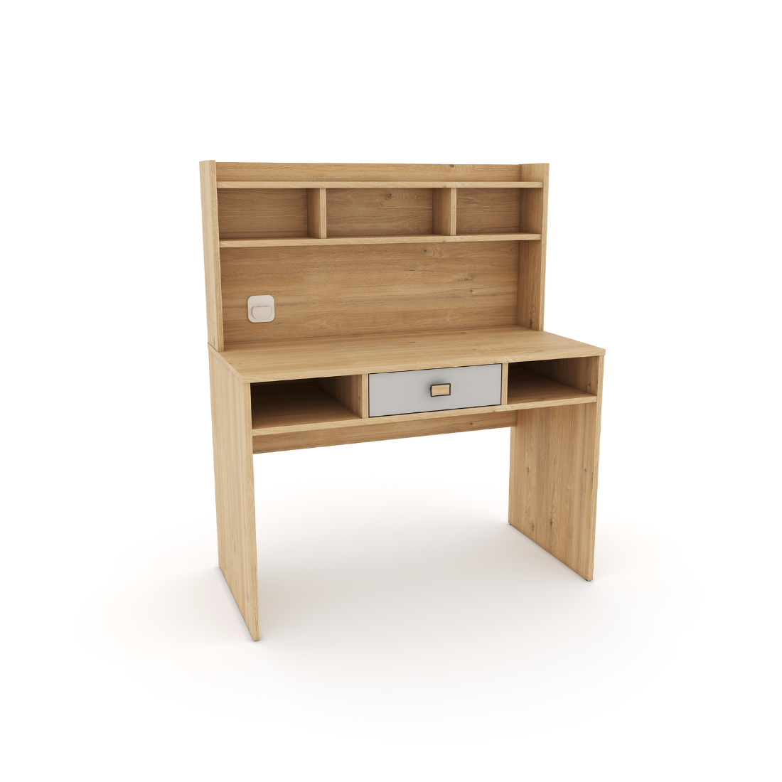 BELLA GRIS BUREAU AVEC PORT USB BELLA GRIS BUREAU AVEC PORT USB
