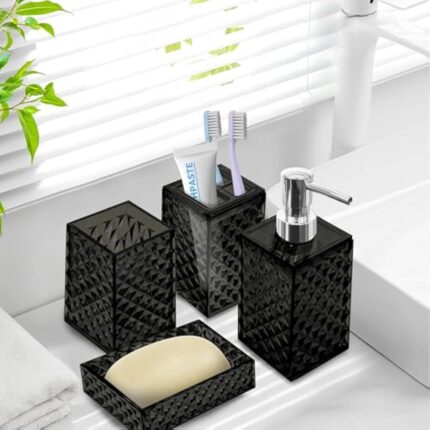 VIRO ENSEMBLE ACCESOIRES SALLE DE BAIN 4 PCS