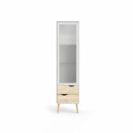 OSLO COLONNE BLANCHE AVEC 1 PORTE