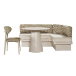 ORKIDE TABLE RONDE +CORNER +2 CHAISES