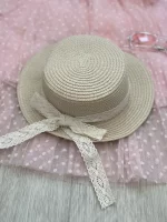 CHAPEAU DE PLAGE BEIGE  RUBON BEIGE