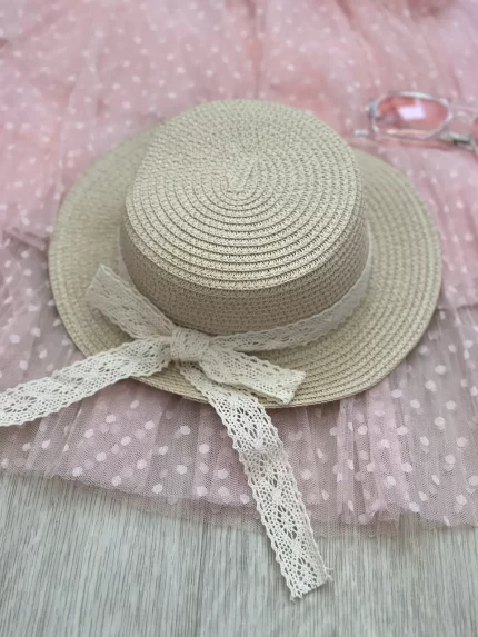 CHAPEAU DE PLAGE BEIGE  RUBON BEIGE