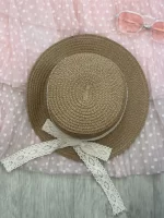 CHAPEAU DE PLAGE MARRON RUBON BEIGE