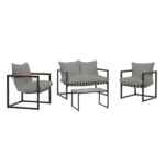 VELORA SALON 2 + 1 + 1 + TABLE BASSE