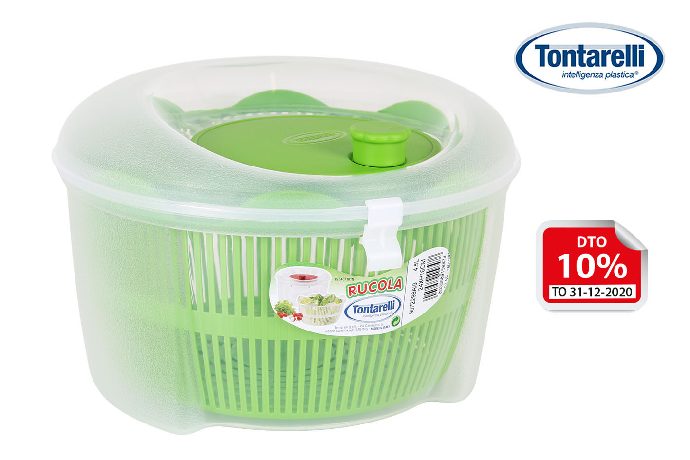 SECHE SALADE 4.5L RUCOLA T/VER