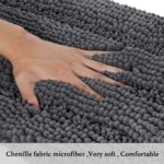 TAPIS SALLE DE BAIN CHENE MICROFIBRE 45X45