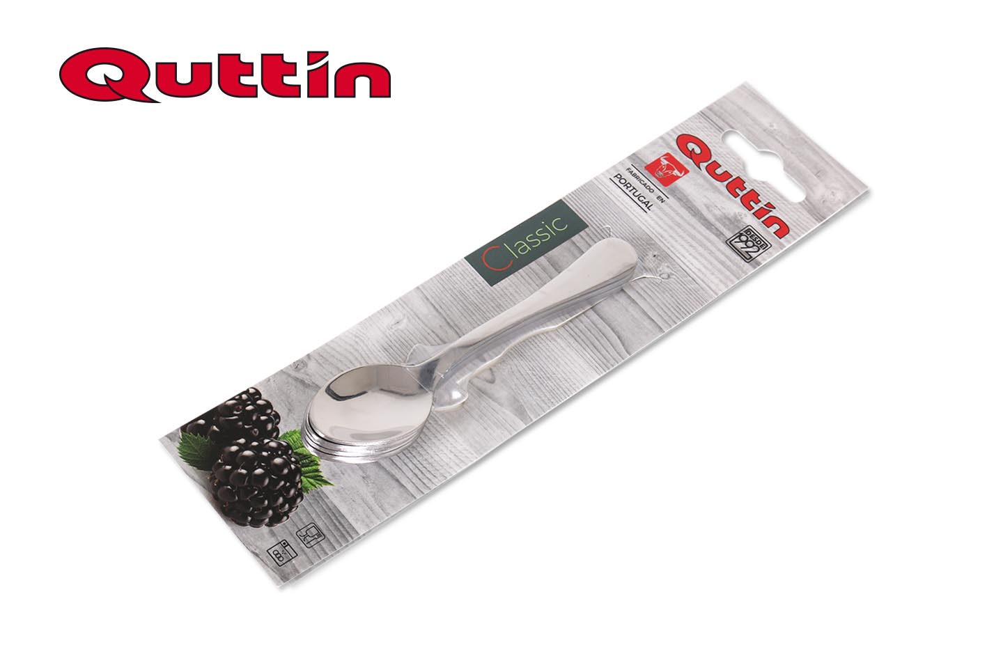 'SET 6 CUILLERES A CAFE 1.5MM CLASSIC RER QT-848B800798'