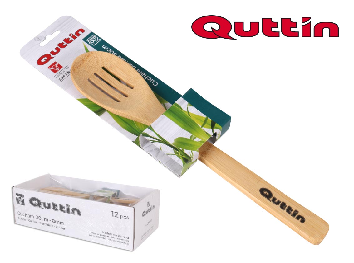 CUILLERE BAMBU 30CM QUTTIN