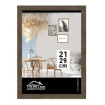 CADRE PHOTO BOIS MARRON - 21 x 29.7 Cm