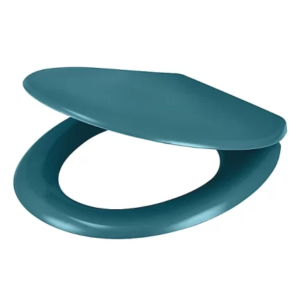 ABATTANT DE WC AQUA BLEU UNI