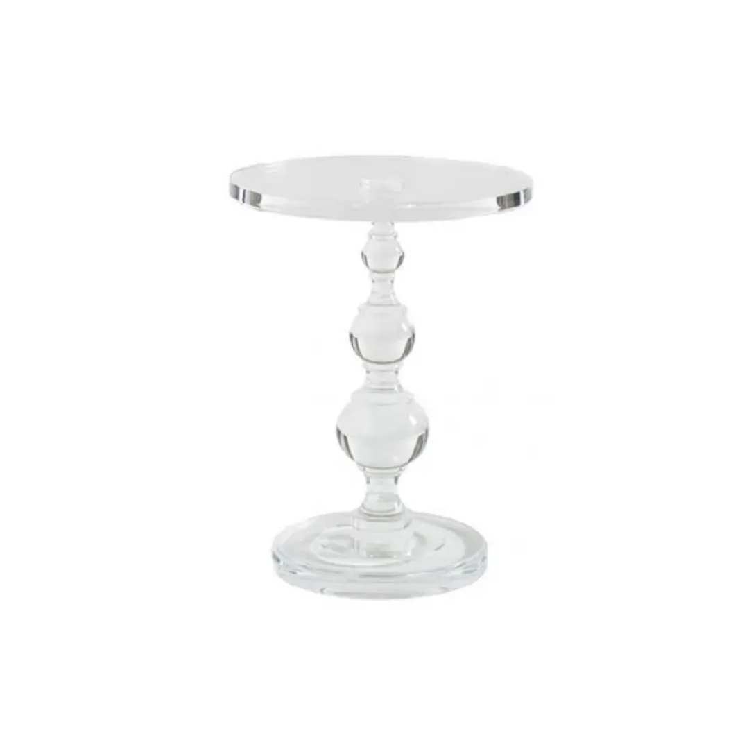 ACRYLICA TABLE D'APPOINT TRANSPARENT NORDIQUE ACRYLICA TABLE D'APPOINT TRANSPARENT NORDIQUE