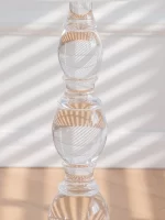 ACRYLICA TABLE D'APPOINT TRANSPARENT NORDIQUE