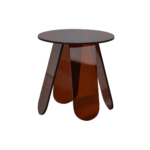 AMBER TABLE D'APPOINT MARRON