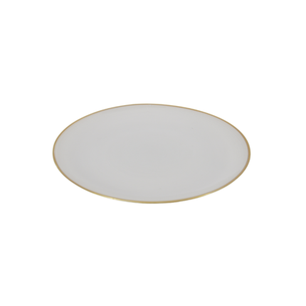 ARES PLAT A GATEAU  21 CM ECRU