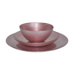 ARES SERVICE DE TABLE 18 PIECES ROSE