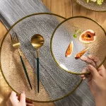 ARES SERVICE DE TABLE 18 PIECES TRANSPARANT