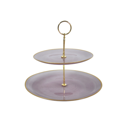 ARES SERVITEUR GATEAU 2 NIVEAUX 21-28 CM VIOLET