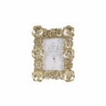 ROSE CADRE PHOTO 10x15 CM DOREE