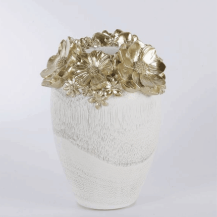 ROSE VASE DOREE S 11.7x12x16 CM