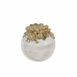 ROSE BOITE BJOUX RONDE 9.5x9.5x9.5 cm
