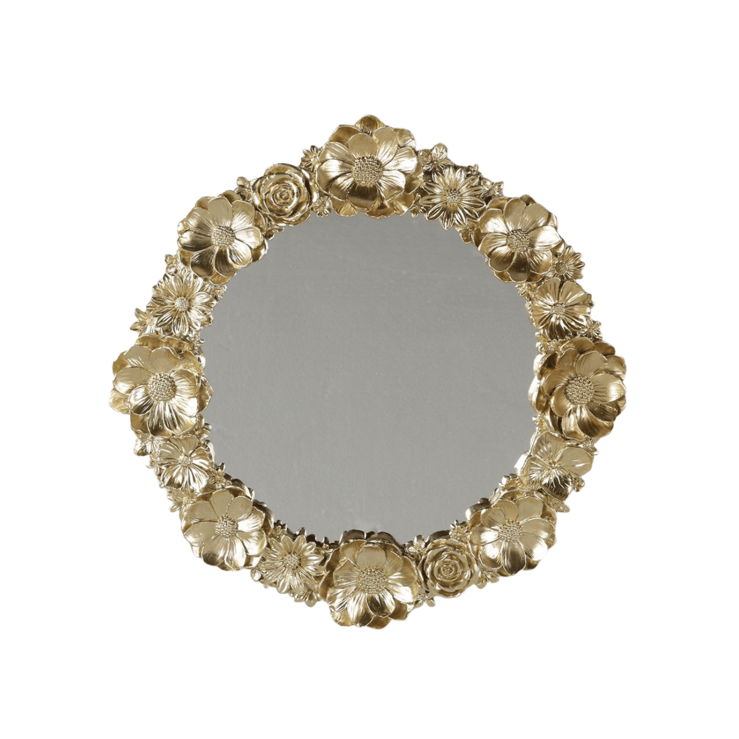ROSE MIRROIRE DECORATIF RONDE 29.8x2.3 cm ROSE MIRROIRE DECORATIF RONDE 29.8x2.3 cm