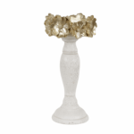 ROSE BOUGEOIR DECO L 12.3x12.3x26 cm