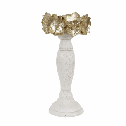 ROSE BOUGEOIR DECO L 12.3x12.3x26 cm