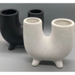 ATMOSPHERA VASE EN CERAMIQUE 22x20 CM