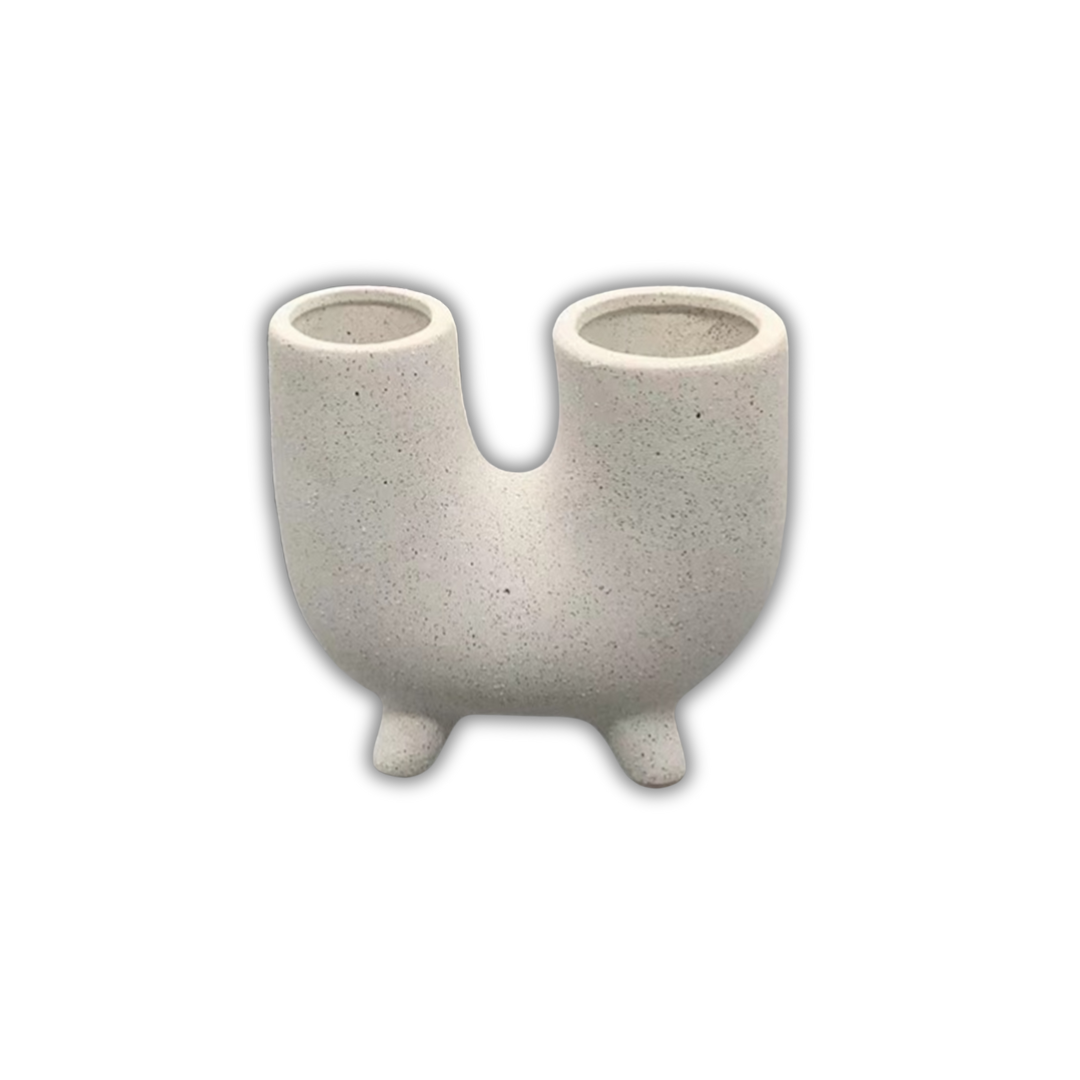 ATMOSPHERA VASE EN CERAMIQUE 22x20 CM ATMOSPHERA VASE EN CERAMIQUE 22x20 CM