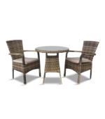 AZUR SALLE A MANGER  70 CM + 2 CHAISES