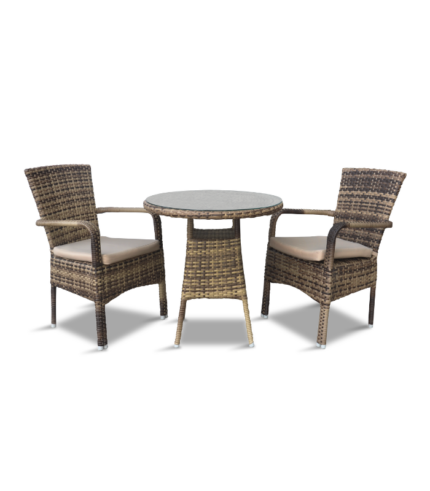 AZUR SALLE A MANGER  70 CM + 2 CHAISES