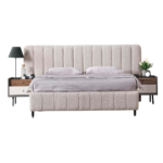 BALABA PACK LIT AVEC RANGEMENT+ 2 CHEVETS + COMMODE + MIROIR